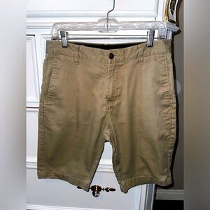 Men’s Volcom Chino Khaki Shorts, Size 30